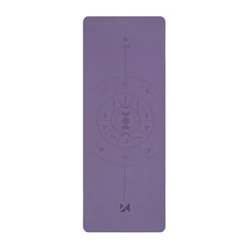 Коврик для йоги Wozinsky WNSP-NKP 183 x 61 x 0.5 см из натурального каучука Purple (5907769387876)