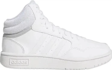 Кеды Adidas Kids Hoops Mid Cloud White/Cloud White/Grey Two р.6/38.5/25см