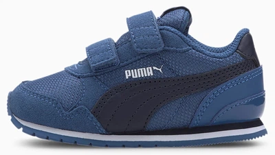Кроссовки Puma Kids ST Runner v2 Mesh AC Bright Cobalt/Peacoat р. 6/22/14.5см