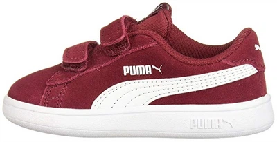 Кроссовки Puma Kids Smash v2 Suede Rhubarb/White р. 9/25/16.5см
