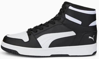 Мужские Кеды Puma Rebound LayUp Black/White р. 10/43/28см