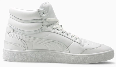 Мужские кроссовки Puma Ralph Sampson Mid Blank White р. 9/42/27см