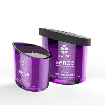 Свеча для массажа с ароматом грейпфрута Swede Senze Divinity Massage Candle 50 мл
