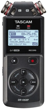 Портативный цифровой диктофон Tascam DR-05XP USB-C 32-bit Float стереорекордер - Уцінка