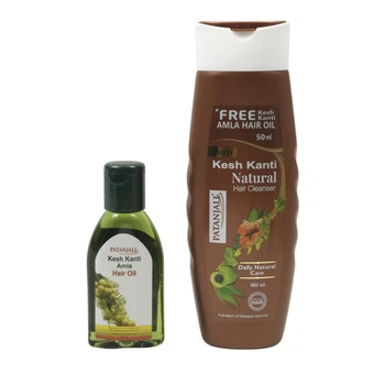 Шампунь Кэш канти хеир клинсер натурал Патанджали Kesh kanti hair cleanser natural Patanjali для питания волос 180 мл. без масла (00530)