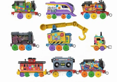 Игрушка THOMAS&FRIENDS «Паровозик Томас» на рельсах, поезд Duoduo Island, подарочная коробка, HTN35