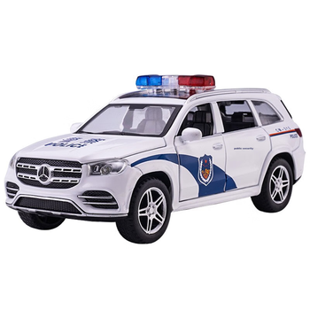 Машинка Chiyu Toys GLS 580 поліцейська зі сплаву, модель, подарунок