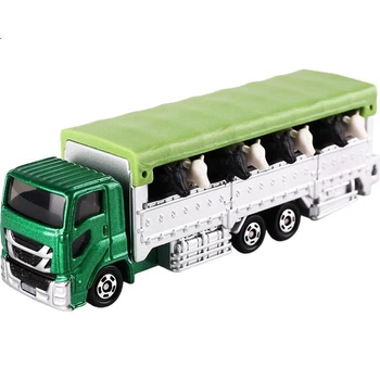 Модель автомобиля TAKARA TOMY №139 «Грузовик для перевозки коров» из сплава, 798323