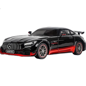 Модель Heimanba Mercedes-Benz GT-R зі сплаву, масштаб 1:18, чорна