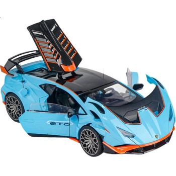 Heimanba STO Hurricane 1:24 масштабна зелена модель автомобіля іграшка для дітей, колекційна модель автомобіля з сплаву, подарунок