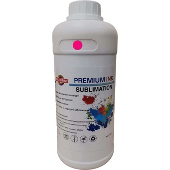 Сублимационные чернила INKOPRINT Sublimation Ink Premium. Цвет пурпурный (Magenta), 1 л