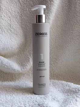 Шампунь безсульфатный для окрашенных волос интенсивное питательное действие придает волосам мягкость эластичность и шелковистость Zer035 Emmebi Italia Фаза1 250 мл