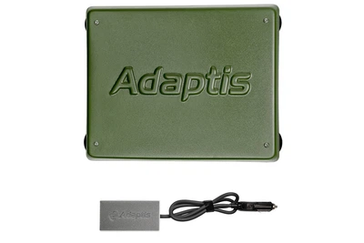 Комплект Adaptis MiniKit для Starlink Mini (захисний корпус на авто + блок живлення 12-24V) олива
