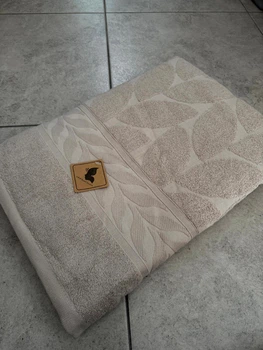 Махровое полотенце сауна 90х180 хлопок 100% L&M Home Textiles серый