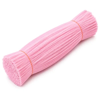 Синельний дріт 100шт світло рожевий 30 см (СП/pink/09)