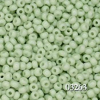 Бісер Preciosa Ornela 03263 зелений 10/0 5 г (03263/5)