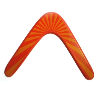 Деревянный бумеранг. Бумеранг из липы. Оранжевый бумеранг. Wooden boomerang