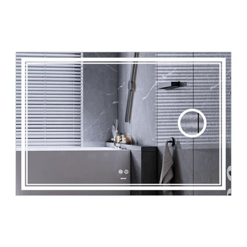 Дзеркало для ванної кімнати Mixxus Premium QUADRO 1000x700 прямокутне, з LED-підсвічуванням (MP6622)