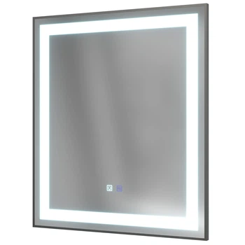 Зеркало для ванной комнаты Van Mebles LED 4 800x600 прямоугольное, с фронтальной LED-подсветкой
