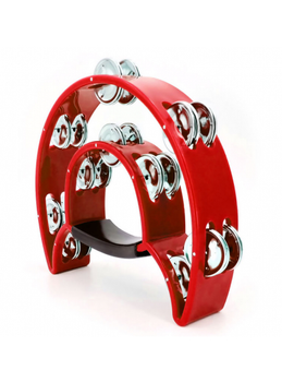 Тамбурин MAXTONE 818 Dual Power Tambourine (Red)