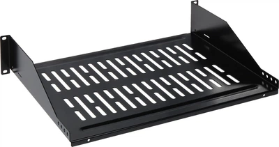 Полиця для серверної шафи Delta Electronics 19" 2U Чорна 2 шт. (P19-2U/356*P2)