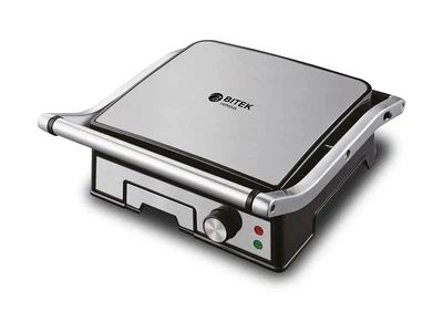 Мультимейкер BBQ BITEK BT-2687 3000 Вт — универсальный электрогриль для приготовления мяса, овощей, сэндвичей и других блюд (НН6235)
