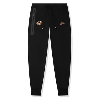 Штаны Nike Tech Fleece x Central Cee x Syna World в чёрном цвете (M)
