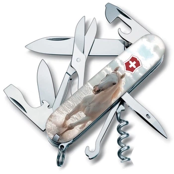 Нож Victorinox Climber Zodiac Конь White/Beige (1049-Vx13703.7_Z5270pk)