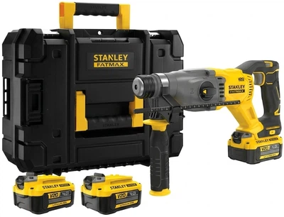 Wiertarka SDS Plus 18V Stanley FATMAX V20 2x4Ah z kuferkiem SFMCH900M22-QW (5035048728536)