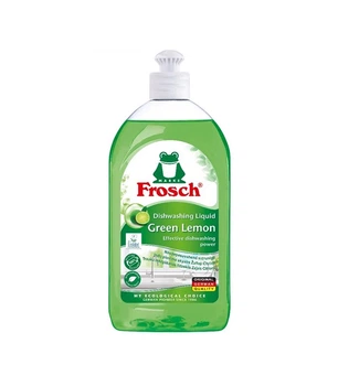 Засіб для миття посуду Frosch Зелений лимон, 500 мл. 4009175176172