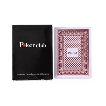 Пластикові ігральні карти Poker Club — для вечорів, які хочеться продовжити