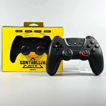 Беспроводной геймпад CM-615 500mAh для N-Switch Steam PC Android iOS черный