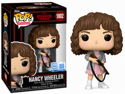 Фігурка Фанко Ненсі з Рушницею Дивні Дива №1802 Stranger Things Nancy Wheeler Funko 88650