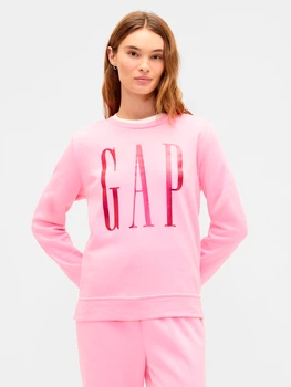 Свитшот на флисе женский GAP 470383707 S Розовый (1161518233)
