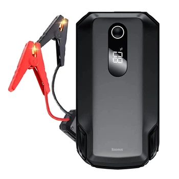 Мощное пусковое устройство бустер для авто Baseus Super Energy Max Car Jump Starter 20000mAh 2000A с крокодилами (C01205)