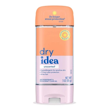 Дезодорант антиперспірант гель жіночий Dry Idea гіпоалергенний для чутливої шкіри без запаху 85 г