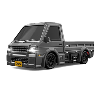 Міні-вантажівка на радіокеруванні K60 1:64 4WD Drift з LED-підсвічуванням для ефектних дрифт-заїздів (Сірий)