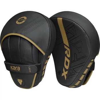 Лапи боксерські RDX F6 KARA Matte Golden 5180667