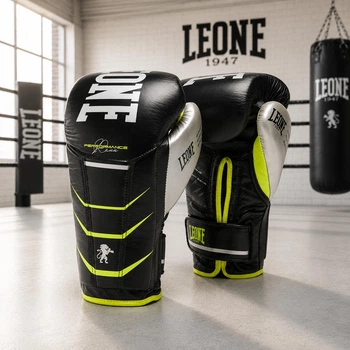 Боксерські рукавички Leone Revo Performance Fluo 16 ун.