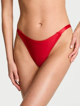 Трусики бразиліана жіночі Victoria's Secret 397733273 M Червоні (1159862660)