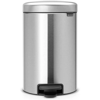 Бак для мусора с педалью Brabantia NewIcon Pedal Bin 12 л стальной 113604 (00800486)