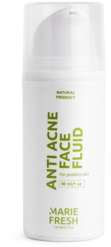 Крем-флюид Anti Acne Marie Fresh Cosmetics с азелаиновой кислотой для проблемной кожи 30 мл