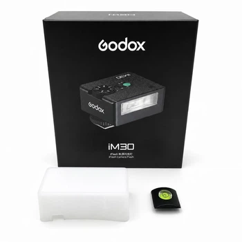 Godox iM30 – легкая вспышка для Canon, Nikon, Sony Для фотоаппарата, диффузор в подарок