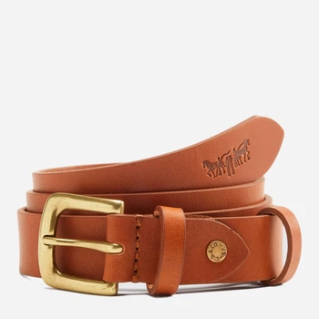 Ремень мужской из натуральной кожи Levi's 847482564 44 (131 см) Коричневый (1161644900)