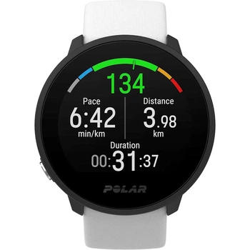 Фитнес-часы Polar Unite с подключенным GPS, белые