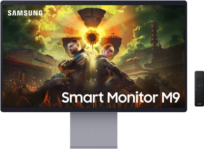 Монітор 32" Samsung Smart M9 OLED (LS32FM902SZXUA) -- 4K QD-OLED / 0.03 мс (GtG) / 165Гц / sRGB 99% / DisplayHDR TrueBlack 400 / AMD FreeSync Premium Pro / Smart TV / WiFi&BT / USB HUB / Speaker 10W