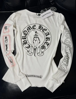 Лонг жіночий Chrome hearts deady doll лімітована колекція S
