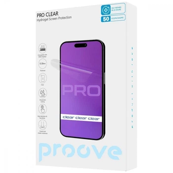 Защитная пленка Proove Hydrogel Screen Protection PRO Clear (GGPR11801150)