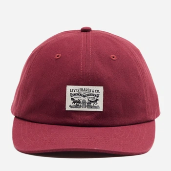 Кепка мужская Levi's 342107983 One Size Бордовая (1161580690)