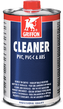 Очищувач-знежирювач Griffon Cleaner для ПВХ, PVC-C та ABS, 500 мл